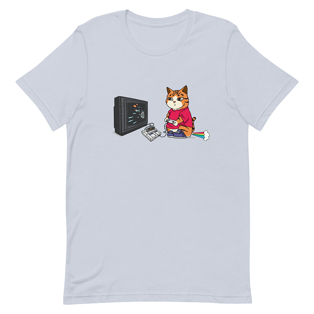 Game over cat keyboard t clearance shirt